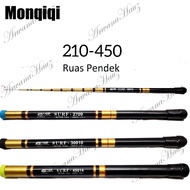 【Monqiqi】tegek pancing super kuat / Joran Pancing Arus / tegek 270 360 450 murah ringan kuat /Joran
