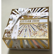 Dior Gift Box With Ribbon Valentine's Day New Year Christmas Counter Empty
