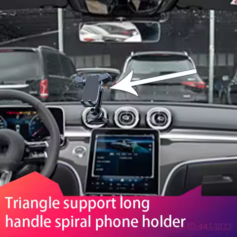 FOR Mercedes benz w124 v250d w213 amg sprinter Car Phone Holder Stand Air Vent Gravity Car Mount GPS