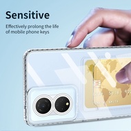 EXA1 Case Oppo Reno 8T 4G 5G Wallet Card Slot Bening Clear Softcase