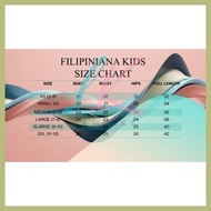 ➣ ❥ ◕ Modern Filipiniana Dress For Kids/Mestiza/Imelda For Graduation