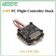 NEEBRC JT F4 F405 55A Brushless 30x30 Stack 4in1 ESC 5V 12V BEC 3-6S For MARK4 FPV Drone 7/8/10inch 