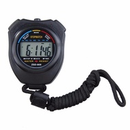 Stopwatch Profesional LCD dengan Strap stopwatch olahraga stopwatch digital stopwatch timer stopwatc