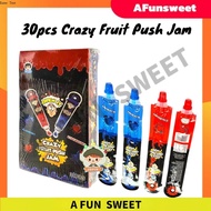 30pcs KHY Crazy Fruit Push Jam strawberry/ blueberry