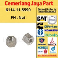 6114-11-5590 Nut Sparepart Komatsu