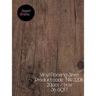 Luxury DIY Vinyl Flooring 3mm Thick High Quality Home Vinyl Floor Home Improvement 20pcs / 36sqft NW3206