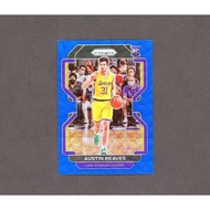 Pulse Blue Bright (RC) Lakers Austin Reaves Regular Prizm Wave Newcomer RC Metal Card