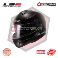LS2 FF908 STROBE II SOLID GLOSS BLACK