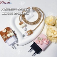 FRIENDLY PRICE Baseus 2w25w Charger Protector Set of 5 PCS Adapter Protector Charger Head Protector 