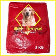 ◊☜ ◎ ◈ BEEF TERRIYAKI DOG FOOD 8kg