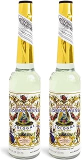 Florida Water, After Shave Cologne, Fresh, Clean Fragrance, 2-Pack of 7.5 Fl Oz, Bottles.