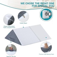 Foam Wedge Pillow Locator Adjustable Triangle Body Suitable for Folding Mattress Side Sleeping 3 in 