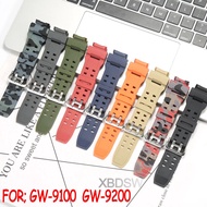 Resin Replacement Strap Suitable for Casio GW-9100 GW-9200 Men's Sprot Waterproof Watch Band