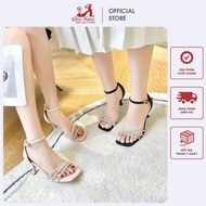 Luxury 7cm high heels with diamond straps, youthful and dynamic 7cm stiletto heel women's high heels