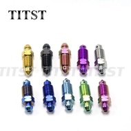 TITST Titanium Alloy Clutch Slave Cylinder Brake Caliper Single Banjo M6 M8 M10 Bolt with Bleeder Va