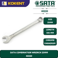 SATA COMBINATION WRENCH 25MM  40220