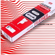 Feather - Hi-Stainless Double Edge Razor Blades, 100 Blades
