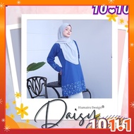 Humaira Design. Tshirt Muslimah Humaira Daisy Cotton Tetteron. Cutting A.