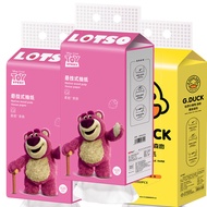 Lotso Strawberry Bear Wall-Mounted Tissue 1520 Sheets Soft and Tough Paper, Convenient Lotso Hanging