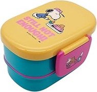 Ken Onishi Peanuts 2-Tier Lunch Box LUNCH SERIES DOG FOOD Size (W x D x H): Approx. 4.1 x 5.4 x 3.4 