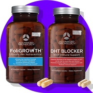 Advanced Trichology FoliGROWTH Hair Growth Supplement for Thicker Fuller Hair l DHT BLOCKER Hair Gro