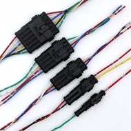 Car Wire Harness Butt Plug Car Wire Plug with Wire Male Female Plug Butt Plug Waterproof Butt Connec