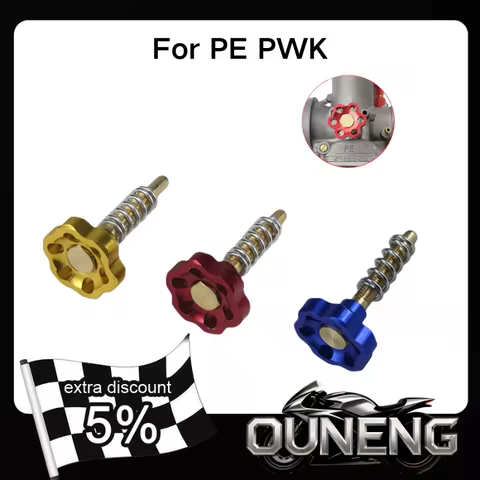 Motorcycle Carburetor Idle Adjuster Screw For PE PWK NSR PWL KR150 Motorbike Racing Carb
