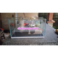 AQUARIUM KACA AQUASCAPE AQUARIUM IKAN HIAS 60X15X20