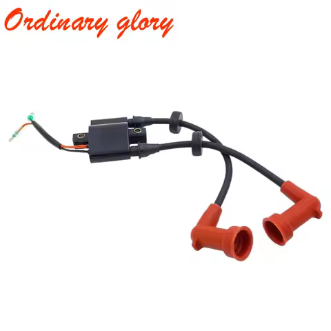 Ignition Coil Assy 6F6-85530-01 For Yamaha Outboard Engine 2 Stroke 40HP E40G E40J 6F6-85530 Boat Mo