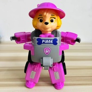Skye cars Paw-patrol Vehicles Toys Everest girls Birthday Present Deformable robot toys