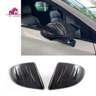 For MG 4 MG4 EV Mulan 2023 Car Rearview Mirror Cover Trim Protection Sticker Accessories Component - ABS Carbon Fiber
