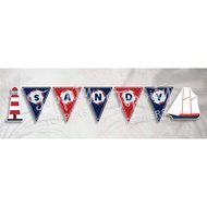 Flag banner Sailor bunting flag/