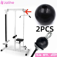 2pcs 4cm Shatterproof Gym Fitness Ball Stopper Gym Cable Ball