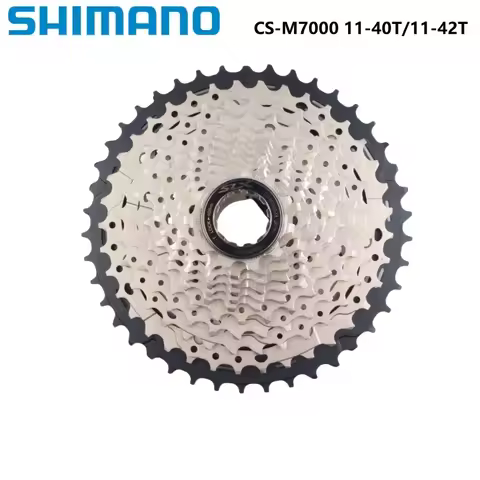 Shimano M7000 Cassette 11-40T 11-42T 11-46T MTB K7 11Speed CS M7000 Moutain Freewheel Original 1PCS