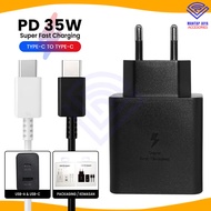 CHARGER CASAN 35W TYPE C PD SUPER FAST CHARGING FOR SAMSUNG N10 N20 S22 S23 S24 ULTRA