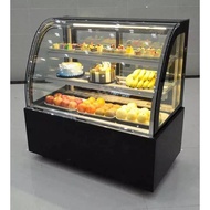 White Glass Cake Showcase Chiller