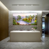 御畫房 旭日東昇 國家一級畫師手繪油畫60×120cm(VF-117)