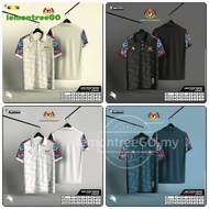Kpm Jersey Baju Tshirt Sublimation Berkolar Edisi KPM Polo Shirt Badminton Jersey Malaysia Microfibe