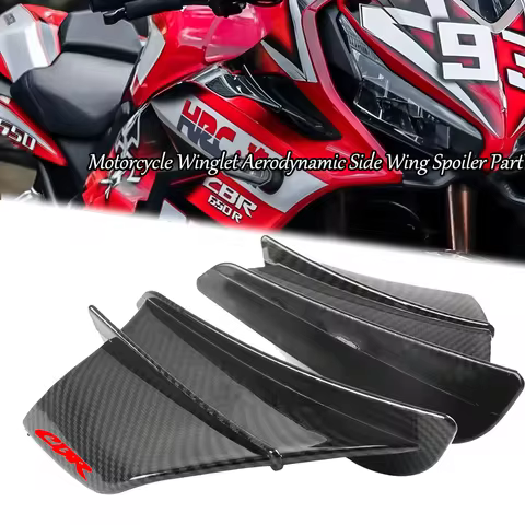 For Honda CBR CBR1000RR CBR600RR CBR650R CB650R CBR500R CBR400R 250R Universal Motorcycle Winglet Ae