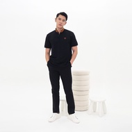 ELLE HOMME เสื้อยืดคอจีน แขนสั้น กรีนโลโก้ ELLE HOMME ที่อก มี2สีให้เลือก รุ่น W8K923