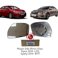 Nissan Side Mirror Glass Teana L33L 2014 Sylphy B17T 2014 96365-3RA0A 96366-3RA0A