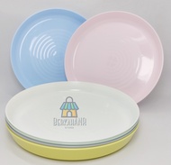PRODUK IKEA PROMO / PIRING MAKAN PLASTIK ANAK MURAH 6PCS / PIRING PLASTIK  IKEA SERI KALAS - PIRING 