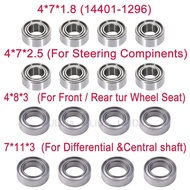 WL144001 Bearing Guide Roller Bearings 144001-1296 Steering /Wheel seat/Differ shaft bearing For Wlt