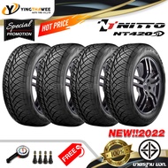 265/50R20 NITTO รุ่น NT420SD  4 เส้น (ยางใหม่ปี 2022) แถมเกจขาว 1 ตัว + จุ๊บลมยางแท้ 4 ตัว (ยางรถยนต์ ยางขอบ20) (บริการติดตั้ง ทักแชท)