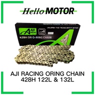 AJI RACING ORING CHAIN RANTAI Y16 428H 114L 122L 132L 138L FOR Y15 Y16 LC135 4S 5S VF3i RS150 RSX150