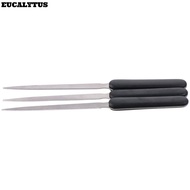 EUCALYTUSS 3 Pieces Letter Opener Letter Opener, Stainless Steel Grip Open Letter, Staple Humanized 