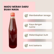 Madu Merah dari Bunga Buah Naga