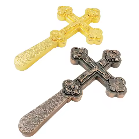 New Orthodox Church Cross Jesus Crucifix Ddecoration Christian Decor Russian Religious Orthodox Chur