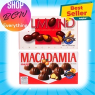 TH อัลมอนด์เคลือบช็อกโกแลต ตรา เมจิ  Almond Chocolate Macadamia Chocolate Meiji Snack