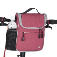 Rhinowalk Bicycle Handlebar Bag 5L Bicycle Front Bag Front Tube Frame Bag Cycling Folding Bicycle Bag Shoulder Bag Storage Crossbody Bag HandbagBicycle Accessories For Brompton and 3Sixty